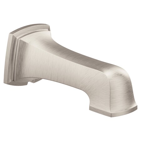 Moen Nondiverter Spouts Spot Resist Brushed Nickel 3945SRN
